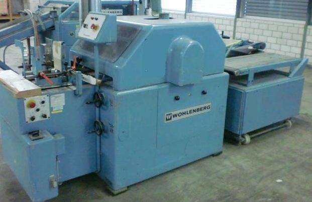 Used Wohlenberg TS 11 cutoff saw 1990