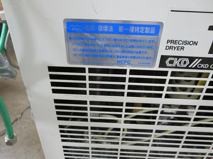 Used CKD Corp.,RD-1.5E-PRT,Precision Dryer (Refrigerated Air Dryer),100 VAC,50-60 Hz