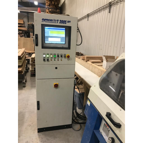 Used 2005 Omga OPT Push Feed Optimizing saw