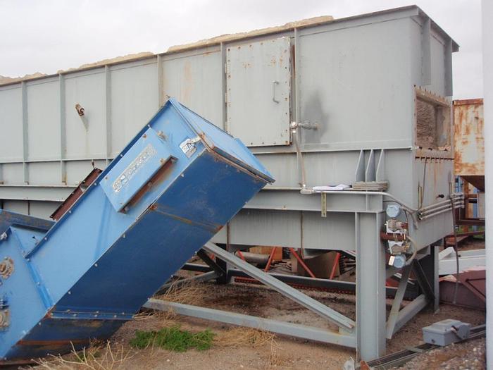 Used Dryer, Fluid Bed, 4'6" X 21', High-Temp, Heyl & Patterson #C739501