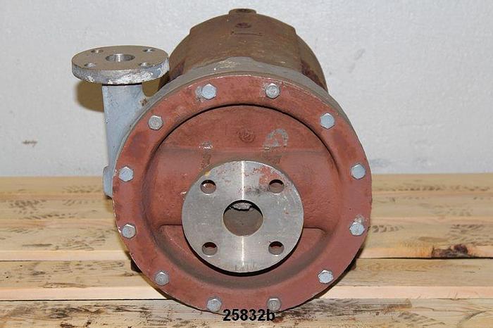 Used Ingersoll Rand AB Pump, 11" Impeller, Stainless Steel Casing, 1 1/2 Corvl Impeller, 1 1/2 Orvl 3Ax2, 50 Gal Min, 85 Ft Head, 1750 Rpm #25832