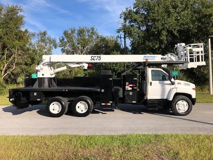 Used 2006 GMC C8500 6x4 Manitex SC75 Sign Crane - 26676