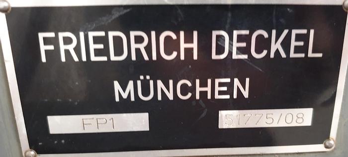 Gebraucht Werkzeugfräsmaschine Deckel FP 1