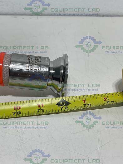 Used Saint Gobain HOSSMP-16 Pure Fit 72" Hose w/ 1 1/2" Sanitary Fitting 125 PSI