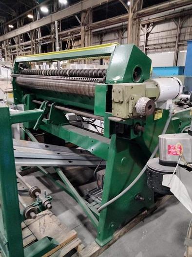 Used 72" BECK SINGLE ROTARY KNIFE SHEETER W/ OUTPUT CONVEYOR - PENDING SALE