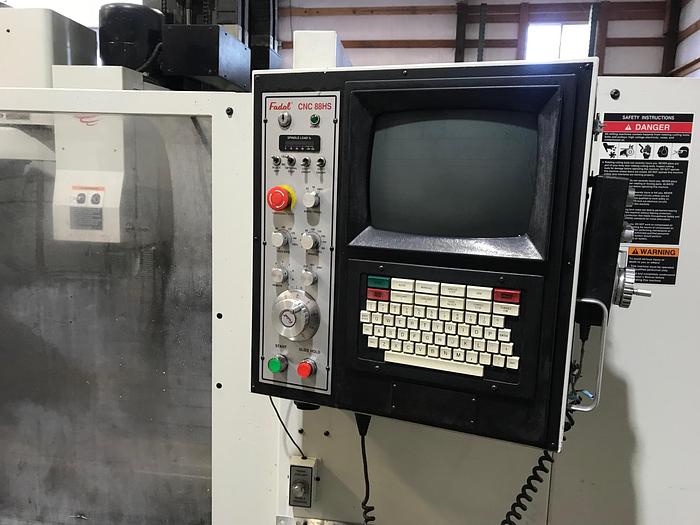 Used 1998 Fadal 8030 Machining Center with 4th Axis #1654