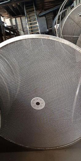 Used Screen, Sweco, 60", S/st, Midwestern, Screen Only (16) #S743371