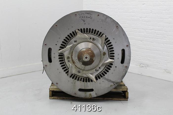 Used Beloit Jones Barracuda Model B Horizontal Pulper Drive, 6-Vane 27.25" Rotor #41136