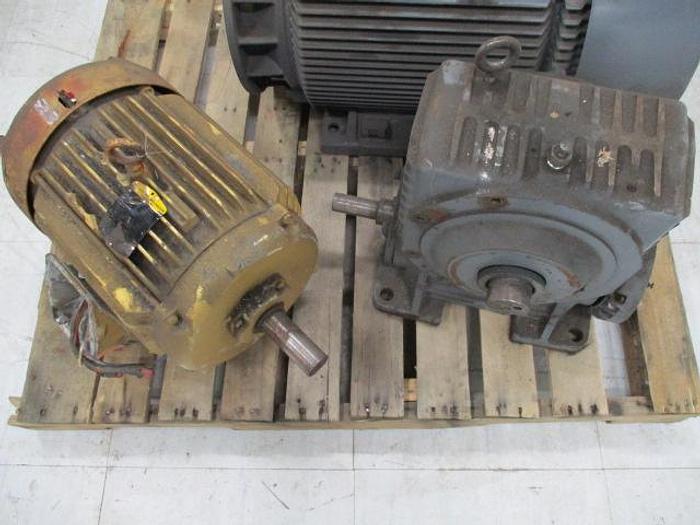 Used Motor and Gearbox