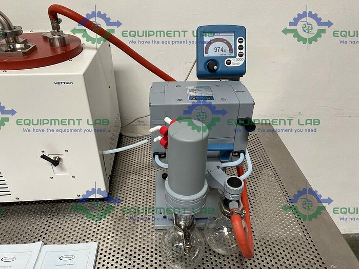 Used Hettich CombiDancer Infra-Red Vortex-Evaporator PC 3003 Vario Vacuum Pump