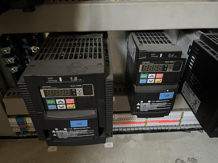 Überholt OMSO DM44N/ PAGOmat 6HS, 2-bahnige Deckeletikettierlinie