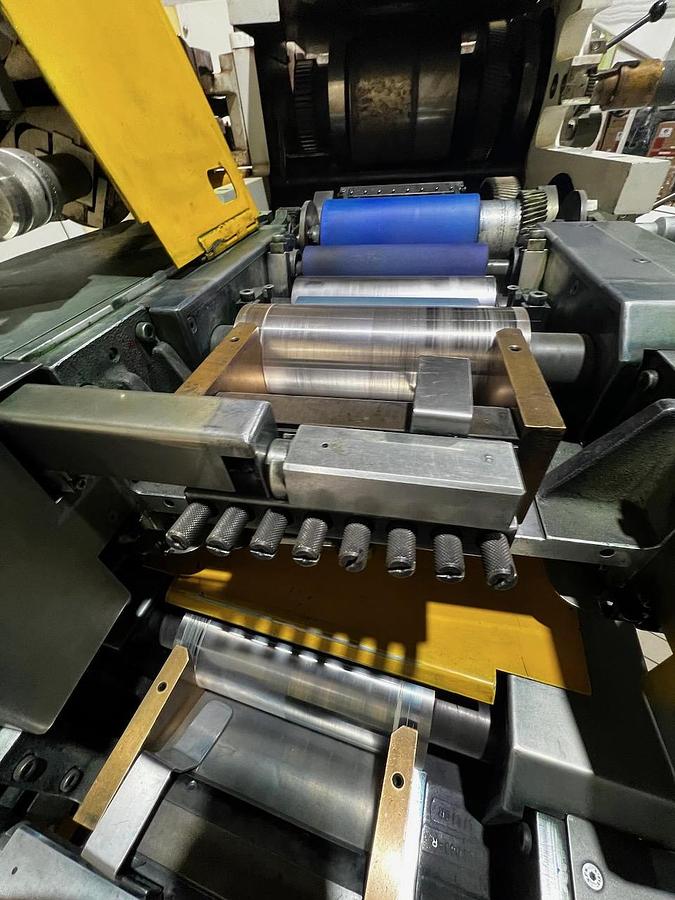 Used 2014 Polytype BDM482/ 920, 8-Color Cup Printer