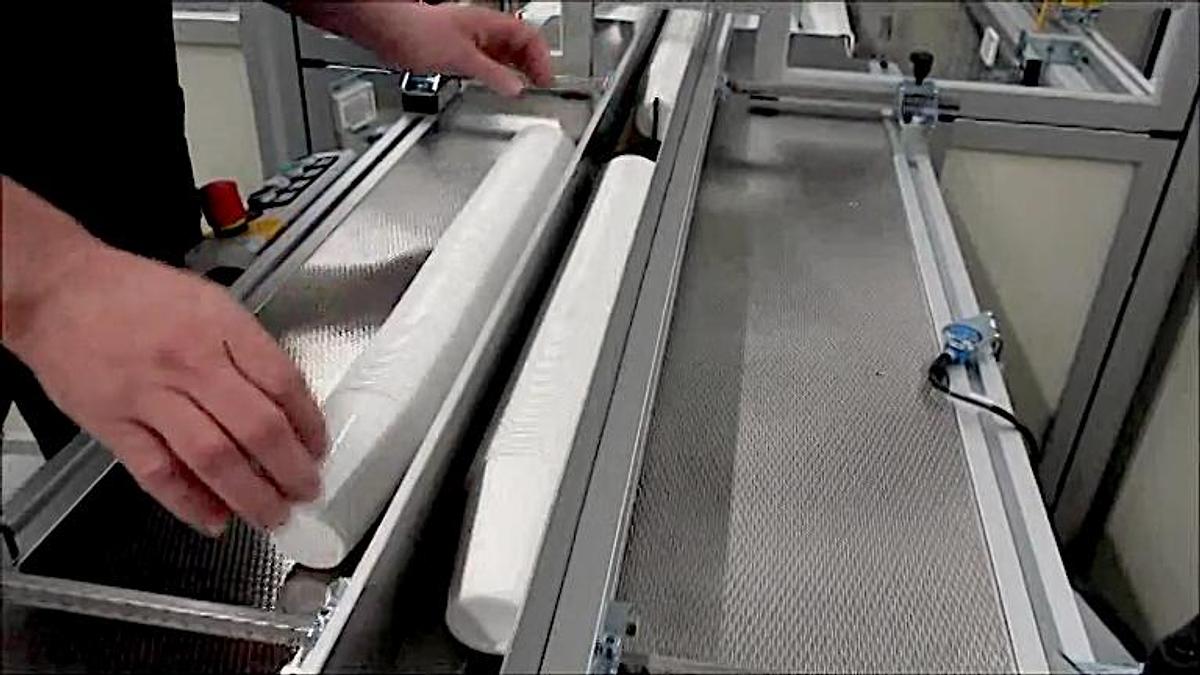 Used 2014 BVM Compacta 5022 EGS + SC 4530 Heat Shrink Tunnel