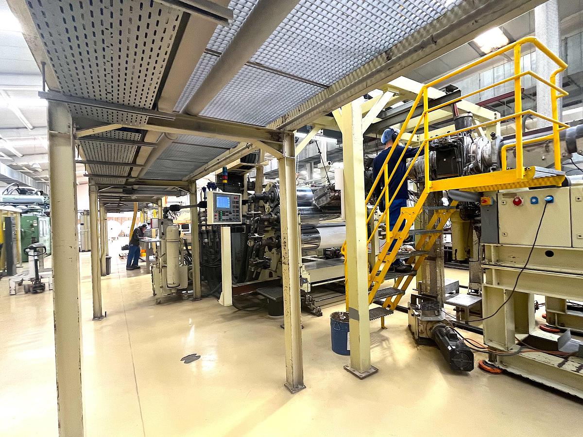 Refurbished 2011, BREYER 190-313-44 Coextrusion Line