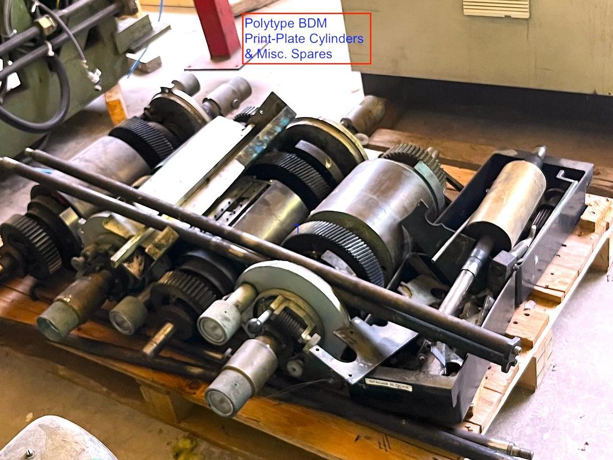 7 Polytype Gebraucht Polytype Spare Parts zum Verkauf bei SAMPLAST GmbH