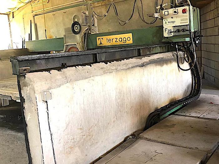 Used 1989 TERZAGO bridge saw  F35S T1
