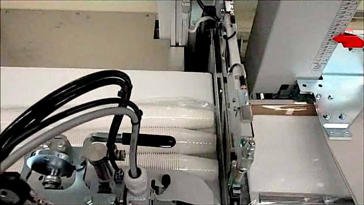 Used 2014 BVM Compacta 5022 EGS + SC 4530 Heat Shrink Tunnel