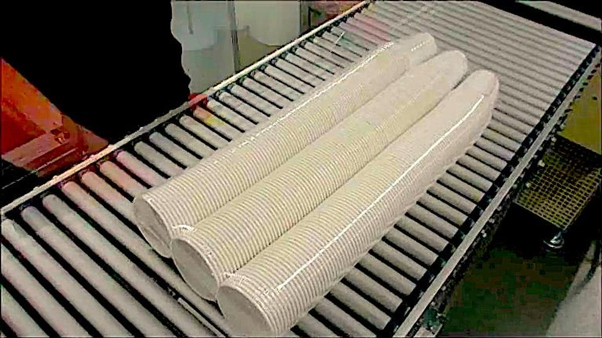 Used 2014 BVM Compacta 5022 EGS + SC 4530 Heat Shrink Tunnel