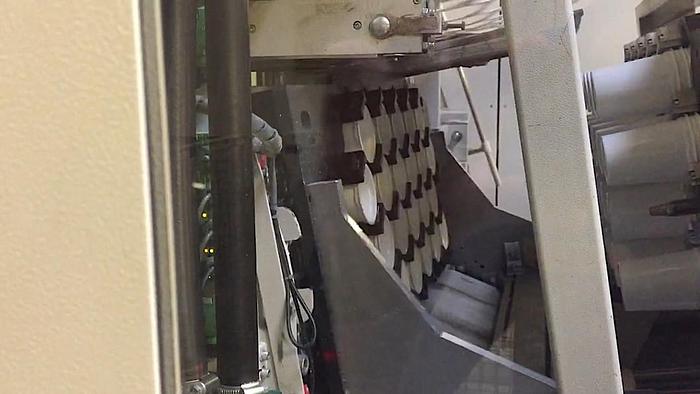 Used 2009 Gabler M92XL Thermoformer with Cup Mold for Ø95mm PP Cups