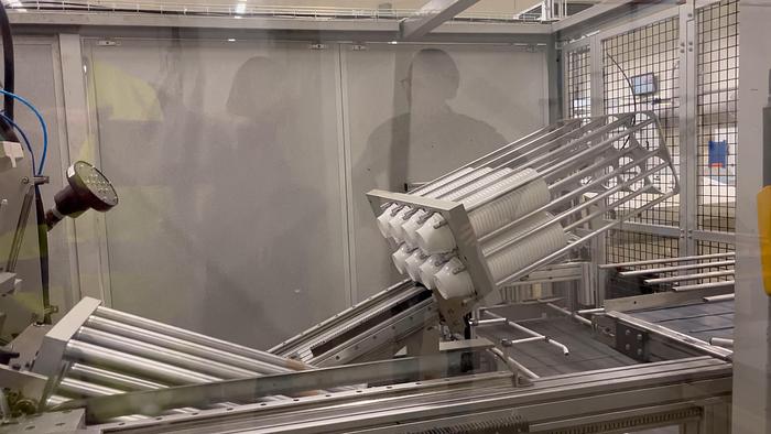 Refurbished GABLER SWING Cup Thermoforming Line, age 2000