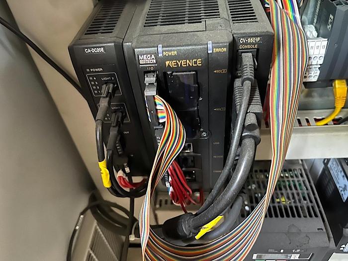 Überholt OMSO DM44N/ PAGOmat 6HS, 2-bahnige Deckeletikettierlinie