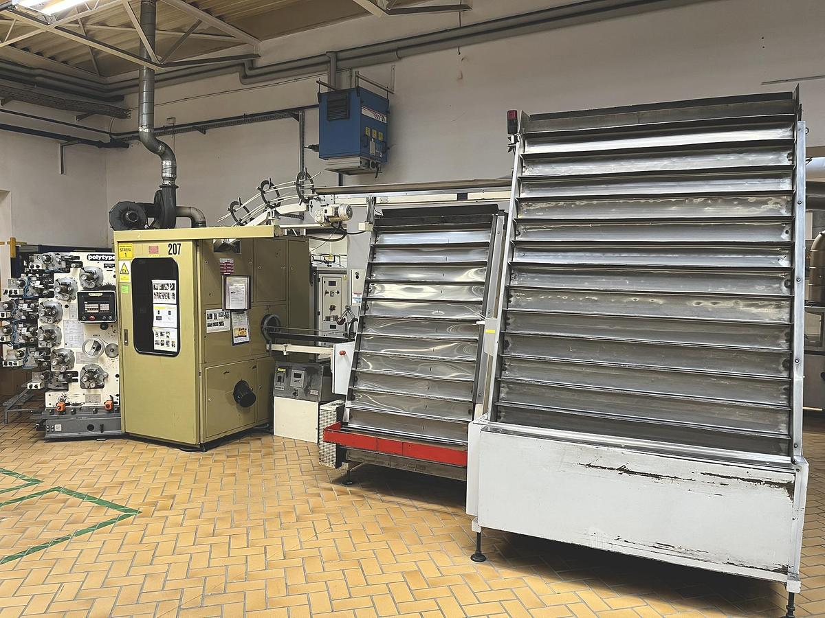 Refurbished 1992 Polytype BDM 501, 6-Color Cup Printer