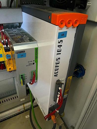 Überholt OMSO DM44N/ PAGOmat 6HS, 2-bahnige Deckeletikettierlinie