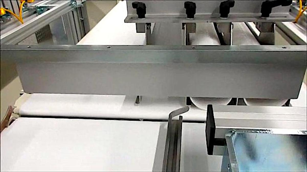 Used 2014 BVM Compacta 5022 EGS + SC 4530 Heat Shrink Tunnel