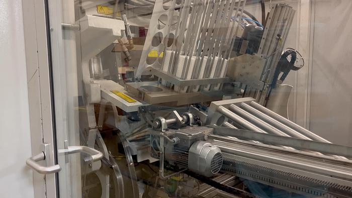 Refurbished GABLER SWING Cup Thermoforming Line, age 2000