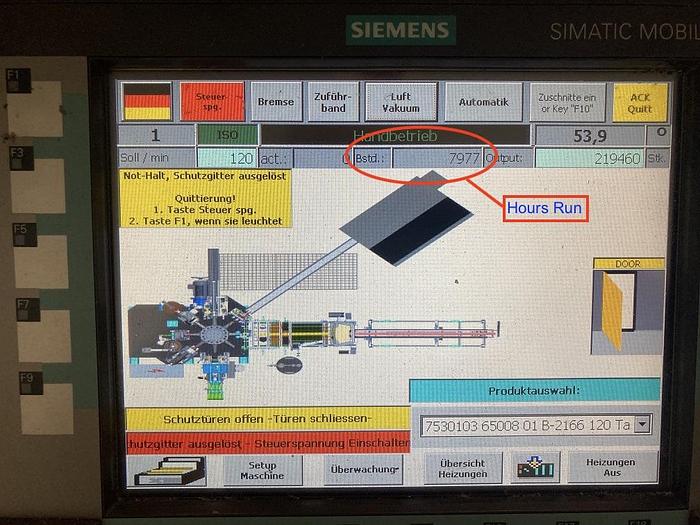 Used 2017 WEYHMÜLLER  CBU-ISO 10332 COMBI-PACK/ DESTO CUPS