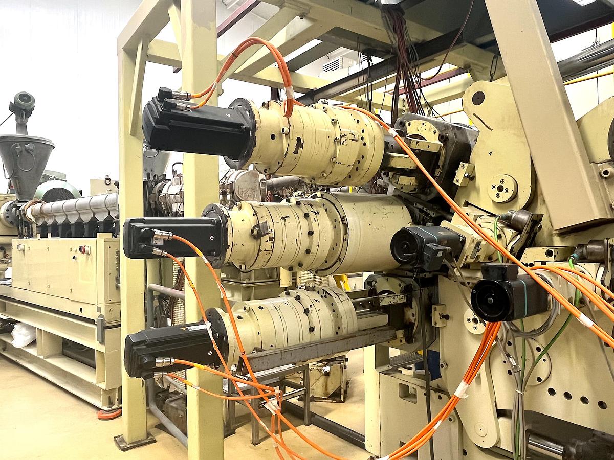 Refurbished 2011, BREYER 190-313-44 Coextrusion Line