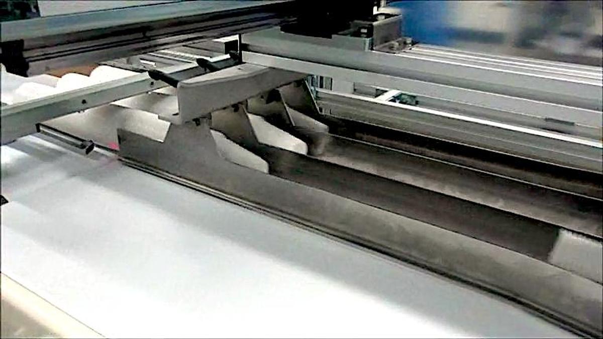 Used 2014 BVM Compacta 5022 EGS + SC 4530 Heat Shrink Tunnel