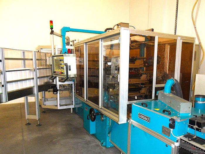 Used OMSO DM144/6 LIDS 6-Color Lid Printing Line