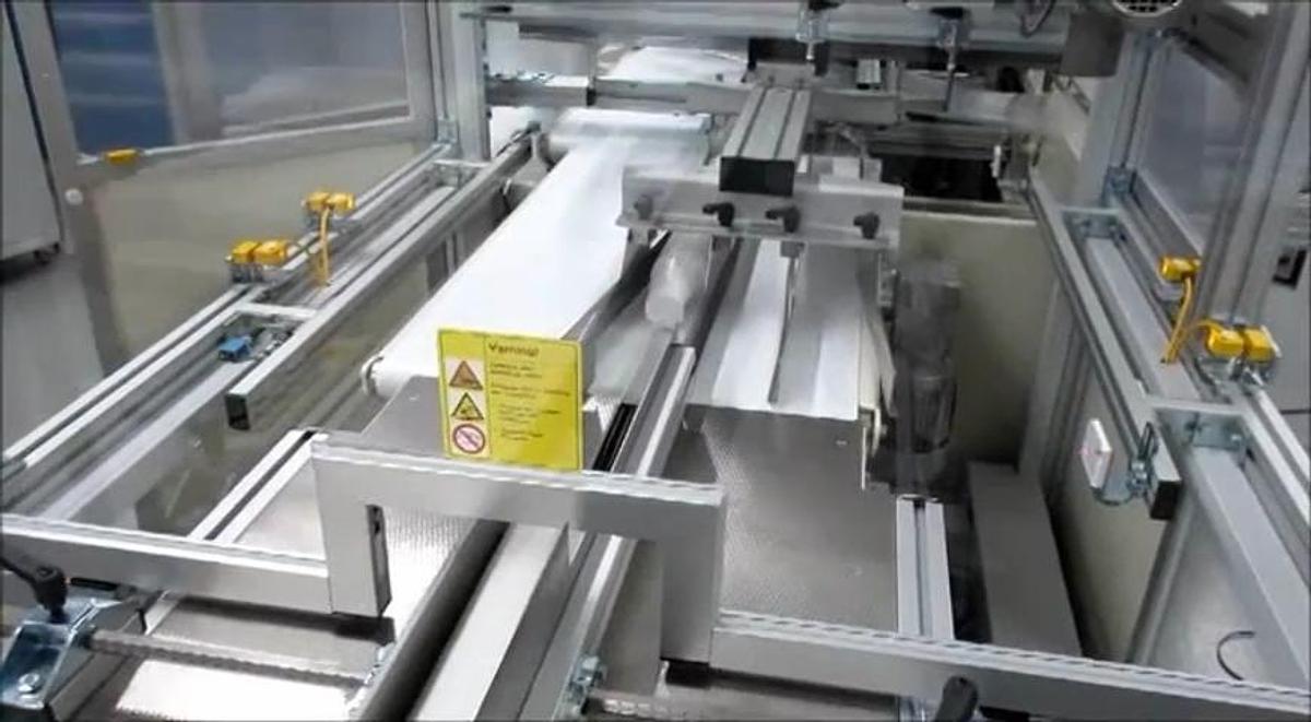 Used 2014 BVM Compacta Sleever + Cermex  Cartoner BVM Compacta 5022 EGS + SC 4530 Heat Shrink Tunnel