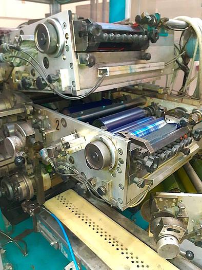 Used OMSO DM144/6 LIDS 6-Color Lid Printing Line