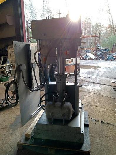 Used 5 GALLON COWLES DUAL SHAFT MIXER - MODEL VISCO MAX - S/S WITH LINED MIX CAN