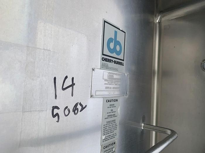 Used Tank, 6,000 Gallon, S/st, Jkt, Agit, Cherry Burrell #C744330
