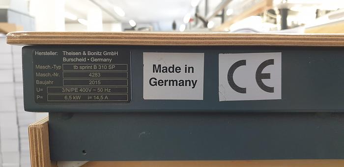 Used Theissen Bonitz Sprint 310 + TB 304 QSM 