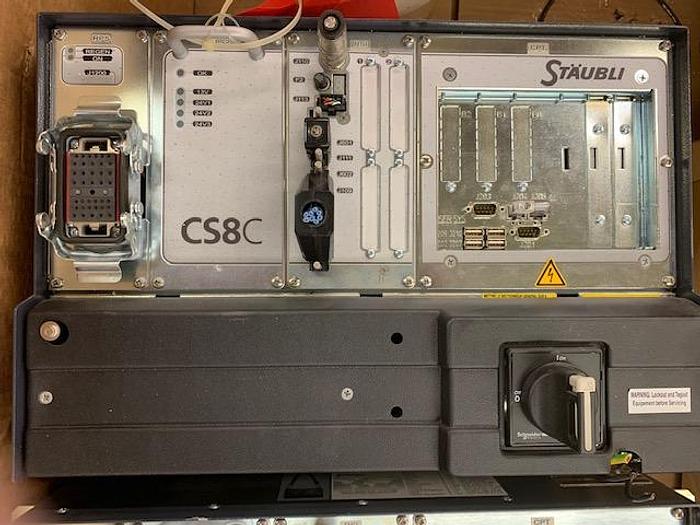 Used 2009 STAUBLI TX40 ROBOT WITH SCHUNK GRIPPER AND CS8C CONTROLLER