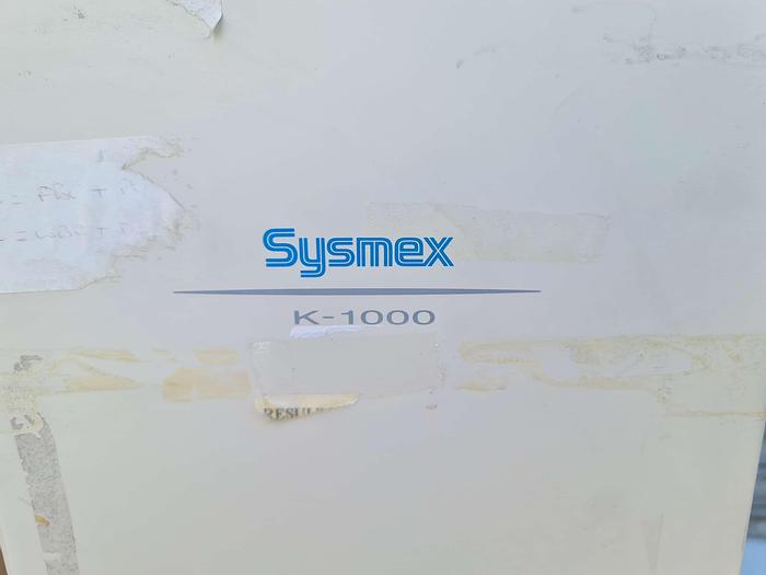 Used Sysmex K-1000 Hematology Analyzer