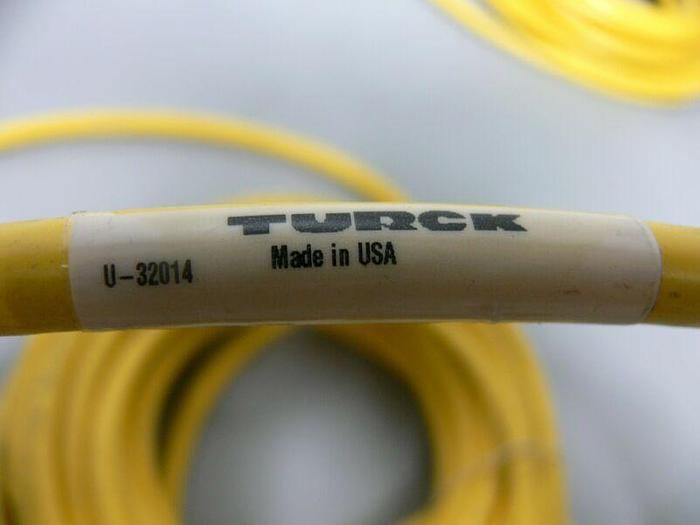 Used Lot of 2 - Turck DB25F-10/CS12365 Connector Cable U-32014