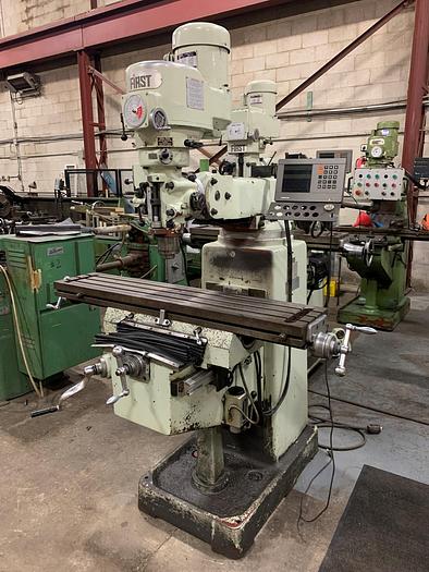 Used 10" X 50", FIRST, LC-185VS, VERTICAL MILLING MACHINE