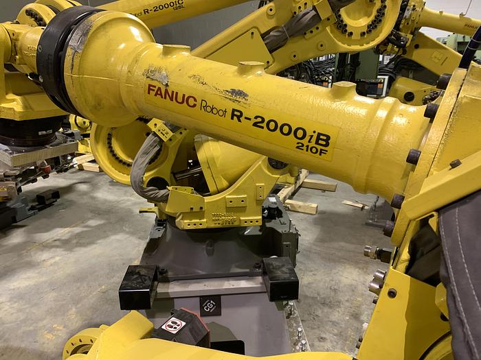 Used FANUC R2000iB/210F 6 AXIS CNC ROBOT W/R30iA CONTROLS