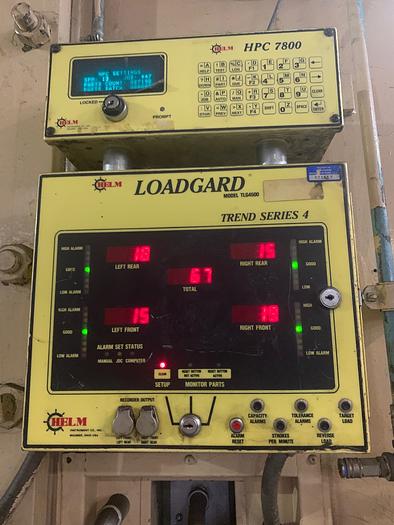 Used 300 ton Clearing 108"x72" Mechanical Press