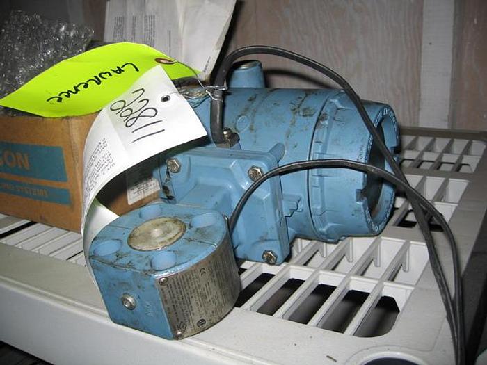Used Rosemount 8732C-T12C1M4 Transmitter, 1/4", With Flow Tube (Model: 8711TSA15FU1) #22811