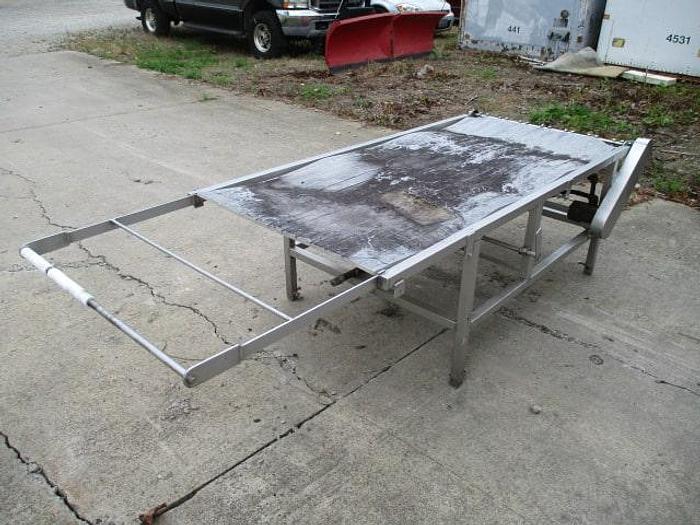 Used Conveyor; Wire Belt; 34"W x 8' 6"L