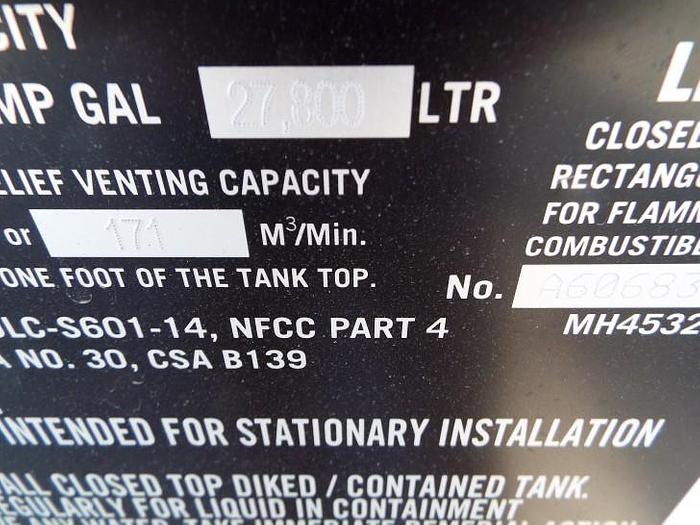 Used 28000 LITRE FUEL STORE FULLY BUNDED