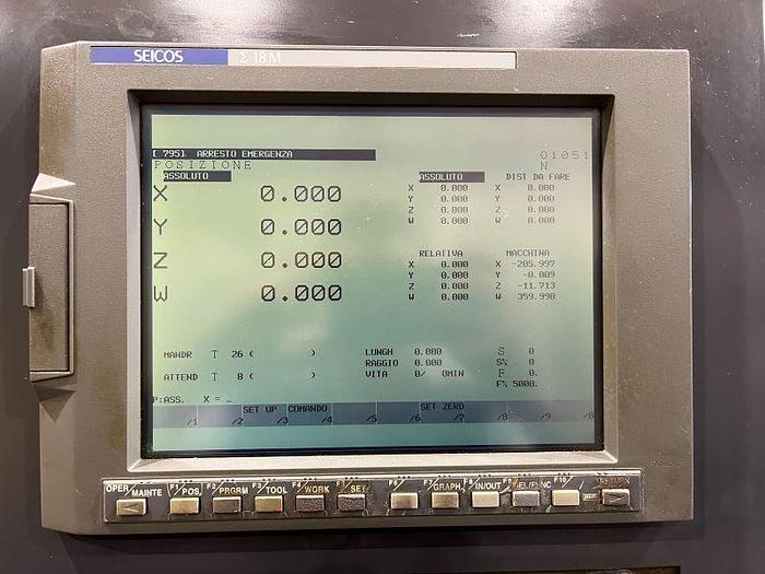 Usato CENTRO DI LAVORO PALLETTIZZATO HITACHI SEIKI VS 40 CNC FANUC 18i - M