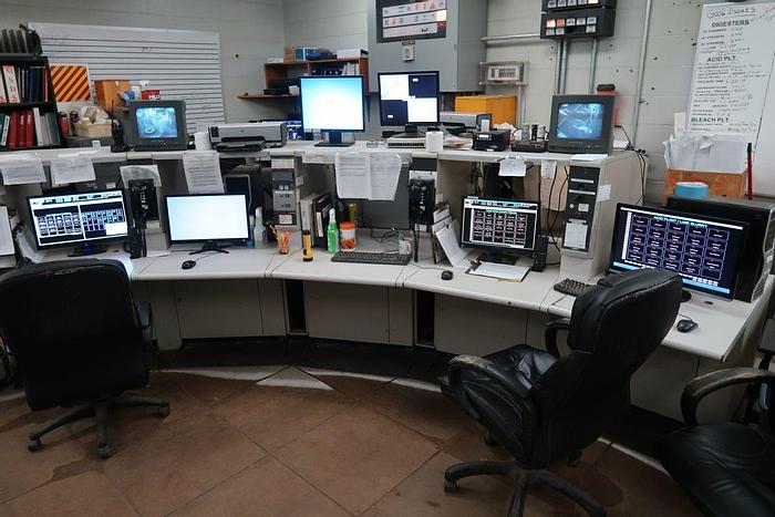 Used BAILEY INFI NETWORK 90 17-CABINET DCS SYSTEM