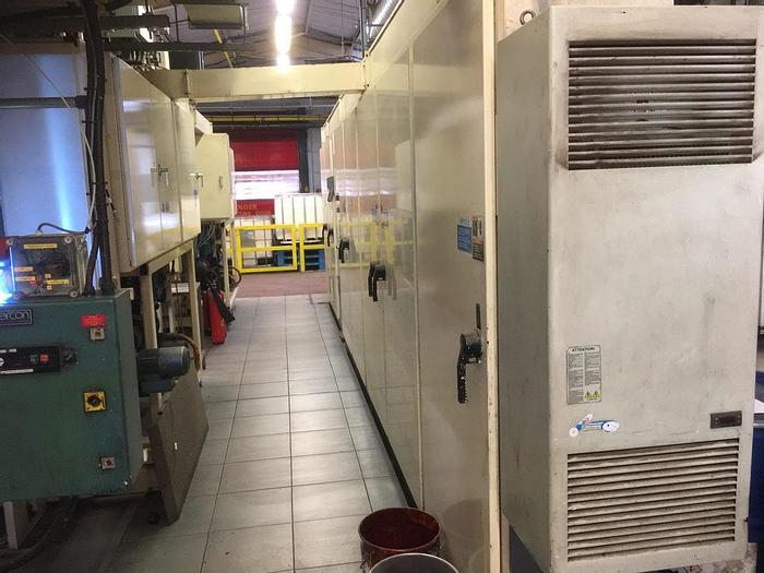 Used 40" (1.0M) PCMC VISION MAX 8 COLOR FLEXOGRAPHIC CI PRINTING PRESS